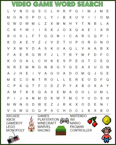 Challenging Word Search Puzzle Themes 1