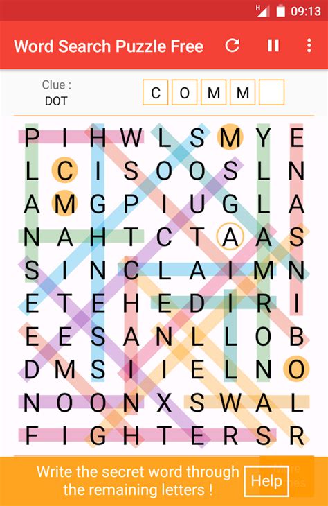 Word Search Puzzles for Mobile