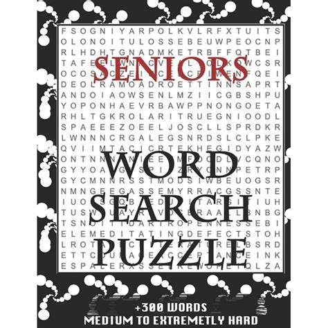 Word Search Puzzles for Seniors