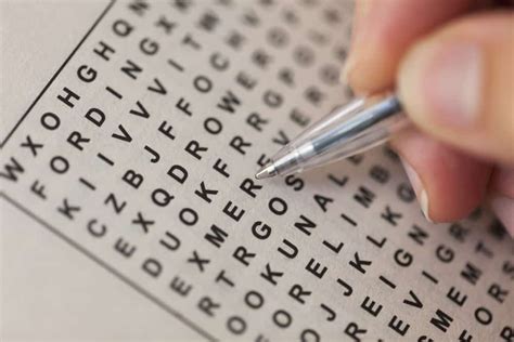 Word Search Tips