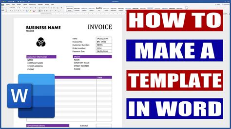 Word Template Tutorial