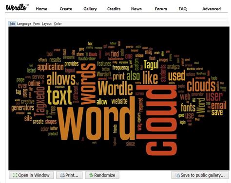 Word Cloud Generator