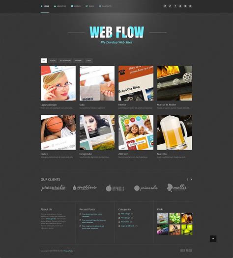 WordPress Template Design