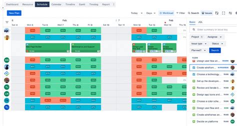 Workload management in Jira