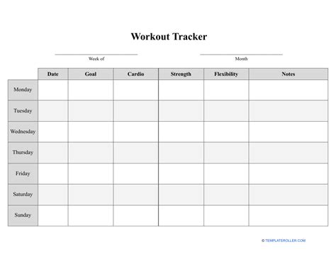 Workout Template Gallery Image 6