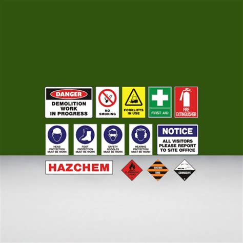 Workplace Safety Labels