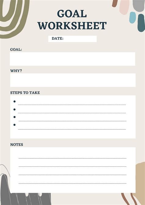 Worksheet Layout Templates