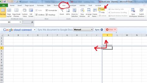 Worksheet Splitting Tools