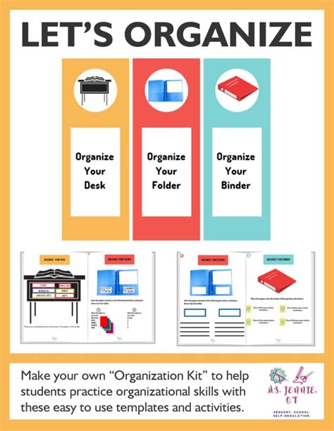 Worksheet Organization