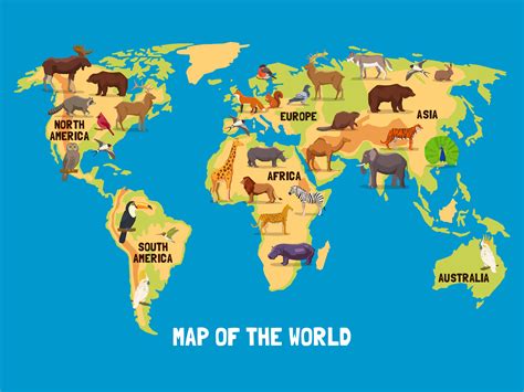 World Animal Map