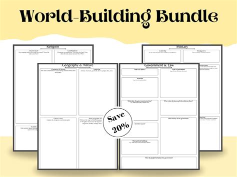 World-building template for roleplaying