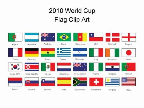 World Cup Flag Template