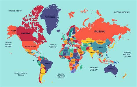 Benefits of printing a world map