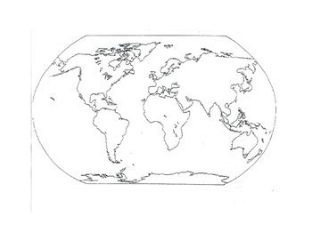 World Map for Teachers