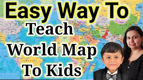 World Map for Teaching