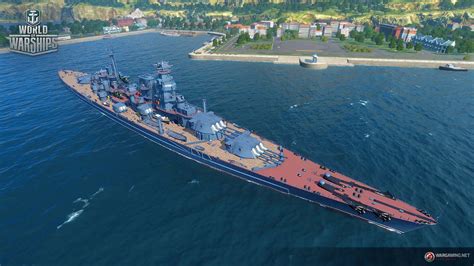 World of Warships cruiser combat