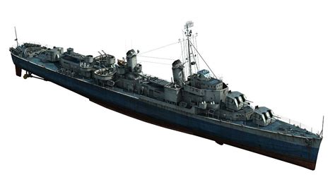 World of Warships Destroyer Gearing