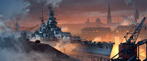 World of Warships warship guns