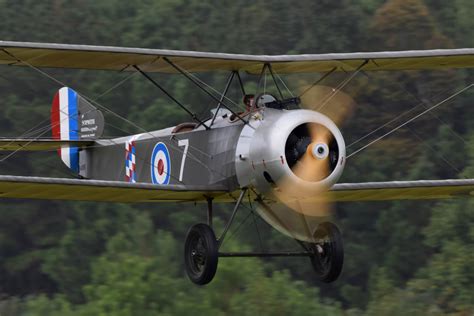 Sopwith Camel and Fokker Dr.I in flight