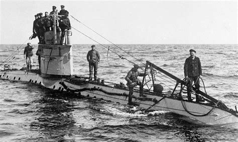 German U-boat from World War I