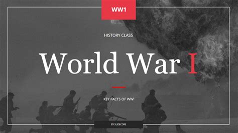 World War I Template for Google Slides