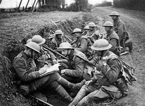 Trenches during World War I