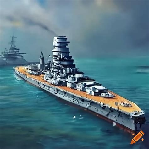 World War Two Battleship Battle