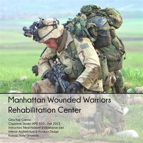 Wounded warriors in rehabilitation