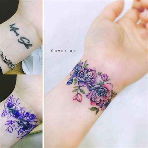 Wrist tattoo cover up designs