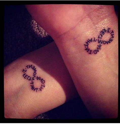 Wrist Tattoo Ideas for Best Friends