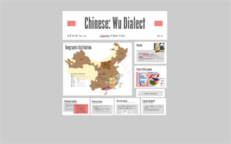 Wu dialect spoken in eastern China