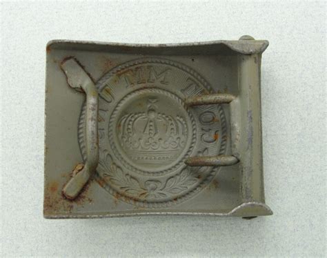 WW1 German Belt Buckles and Designs