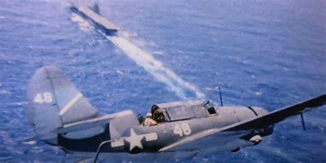 Aircraft carrier USS Enterprise during the Battle of Midway