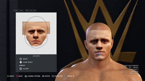 WWE 2K22 Face Template 1