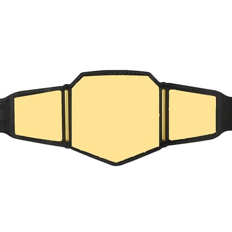 WWE Belt Template Instructions