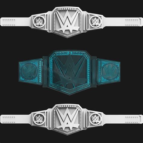 WWE Intercontinental Championship Belt Template