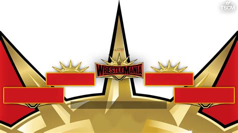 WWE Match Card Template Example 1