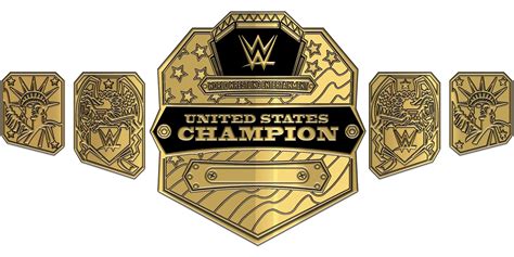 WWE United States Championship Belt Template