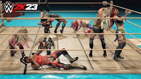 WWE 2K23 Water and Reflection Customization