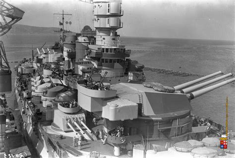 The Bismarck's imposing turret design