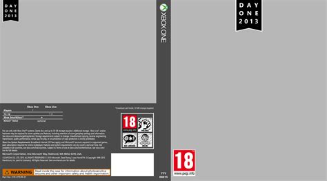 Xbox Game Cover Template Design Gallery 1