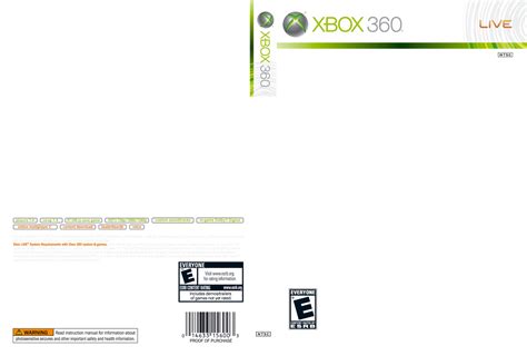 Xbox Game Cover Template Design Gallery 3