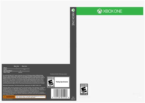 Xbox Game Cover Template Design Templates