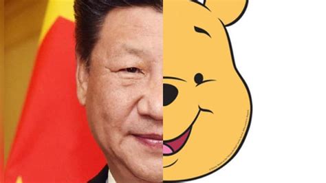 Xi Jinping and Winnie the Pooh meme