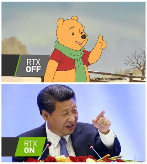 Xi Jinping and Winnie the Pooh meme