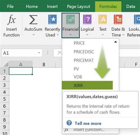 XIRR Formula Image Error Troubleshooting