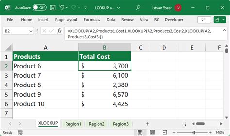 XLOOKUP with Multiple Sheets using & Operator