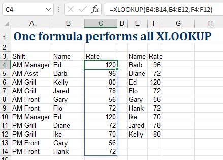 Benefits of using XLOOKUP across two sheets in Excel