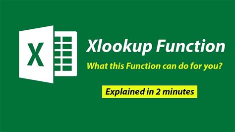 XLOOKUP benefits explained