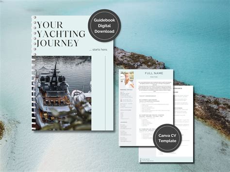 Yacht Crew CV Template 5